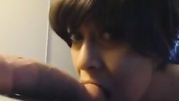 Dick and Cumshot play my gf makes her go wild