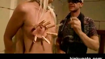 My blonde slave total humiliation