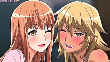 Hentai girls with gigantic boobs getting cum