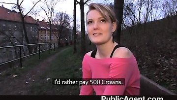 Sweet babe settles for sex for money