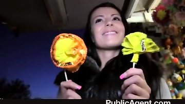 Blow Job on fairground drill