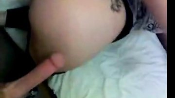 MOMMY with a colossal butt takes a long dong