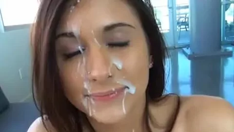 Tight cunt teens first facial