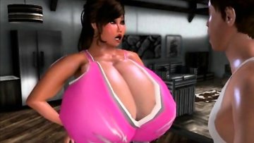 Seduced by a bad super busty Step Mom