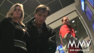 Busstop Hooker banged really rough and she is loving it