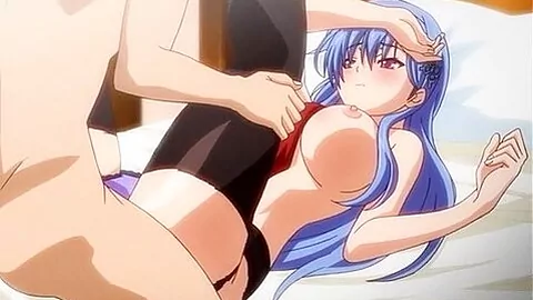 Hentai sweetie gets sexual climax on stiff piston