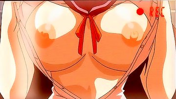 Anime college girl squirt orgasm in the classroom