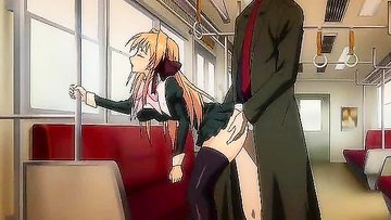 Hentai chick with penis underground screw