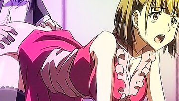 Rough women hentai women dominating screw