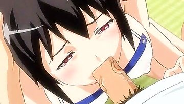 Cruel master rough sex with anime slave