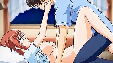 Sweet hentai chick gets cum into vagina