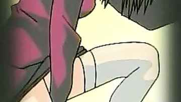 Hot host banging toy and real stick