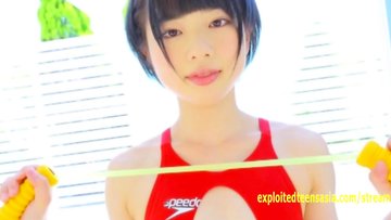 Jav Teen Teases In Her Swimsuit