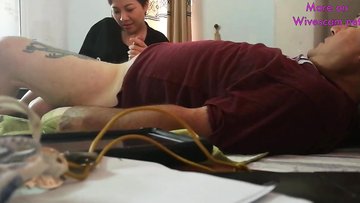 Mature chinese blowjob