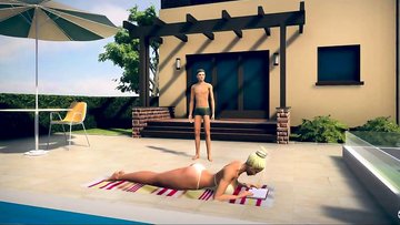 Alex 19 saw his sunbathing stepmom