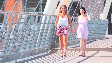 Sexy amateur cutie girls flashing tits and working pussies