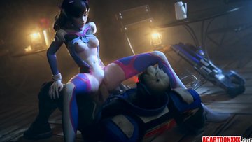 Dva and other heroes getting pussy banged