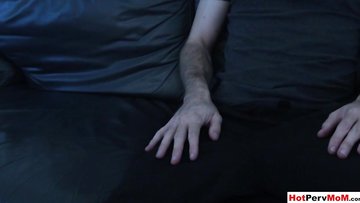 My cock addict busty MILF stepmother sucked my big cock