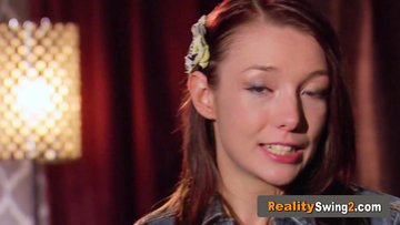 Timid couple has the hottest foreplay ever with others at the backyard