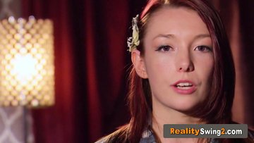 Timid couple has the hottest foreplay ever with others at the backyard