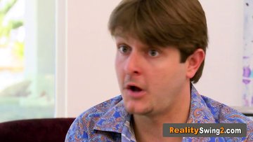 Timid couple has the hottest foreplay ever with others at the backyard