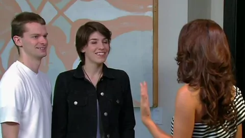 Mature swinger couples get together to foreplay before partying