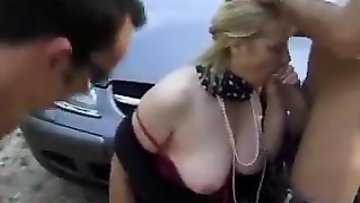 French Milf Gets It in The Woods