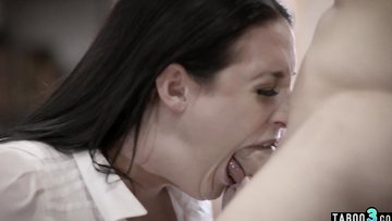 Huge titted MILF secretary satisfies boss dirty wishes