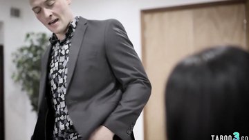 Huge titted MILF secretary satisfies boss dirty wishes