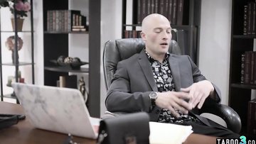 Huge titted MILF secretary satisfies boss dirty wishes