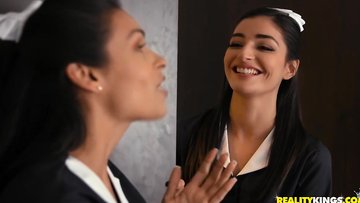 Emily Willis and Katana Kombat loves threesome sex