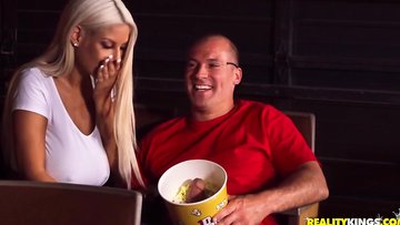 Bridgette B is out on the prowl in the cinema