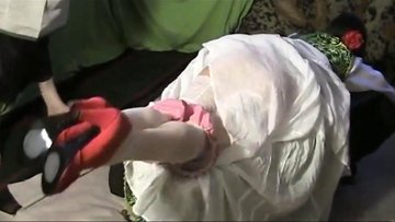 Nasty wife punished on the Russian way