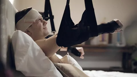 Mom helps her injured stepson