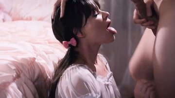 Cute brunette Alison Ray has feelings for her stepdad