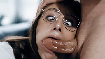 Hot teen fucked so hard in ass by priest after blowjob