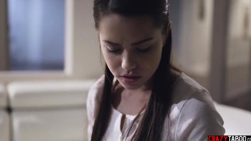 Petite teen babysitter gets fucked by gieving old man hardcore