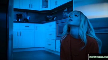 Tiny stepsis rides her stepbros big cock