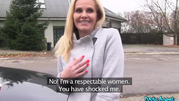Public Agent - Blonde Cougar With Grand Boobs Fucking An Unknown