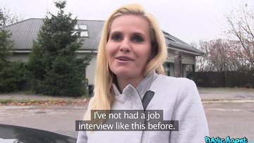 Public Agent - Blonde Cougar With Grand Boobs Fucking An Unknown