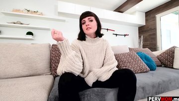 My sexy MILF stepmom Jane Dove helped me decide on major decisions