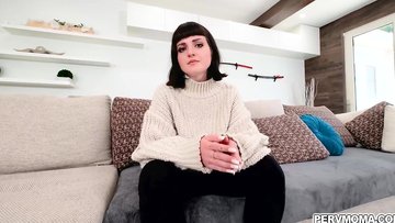 Jane welcomes Alex cock inside her milf cunt