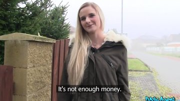 Innocent Sexy Blonde Need Some Extra Money