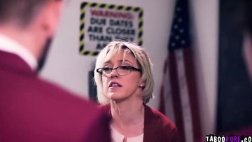 Dee Williams gets blackmailed by her students and gang bangs her