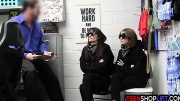 Domestic terrorist teens caught by a mall cop vandalizing his store