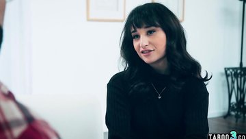 Daddy is very happy to fuck his latina teen stepdaughter again