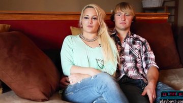 Amateur couple with big ass blonde GF wants a pro sex tape made of them