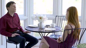 Easter celebration turns threesome for Jessica, Jane and Rion