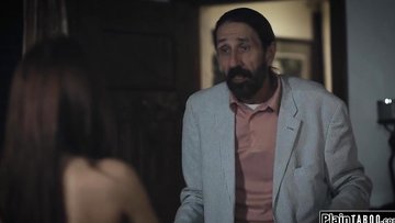 Stepdaughter makes her stepdad fuck her