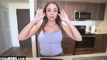 Big Tits latina MOMMY stepmother emptying stepsons expansive balls